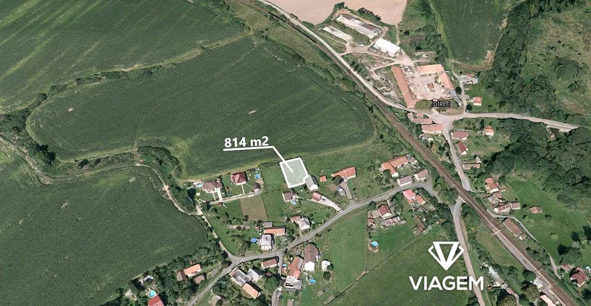 Prodej stavebního pozemku 814 m²